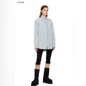 Ksubi undone shirt-muse wash